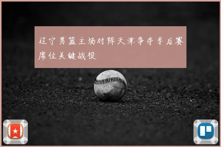 辽宁男篮主场对阵天津争夺季后赛席位关键战役